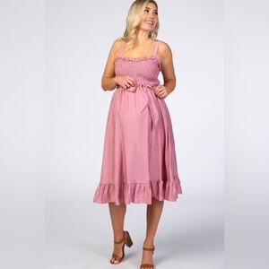 Pinkblush Pink Midi Dress